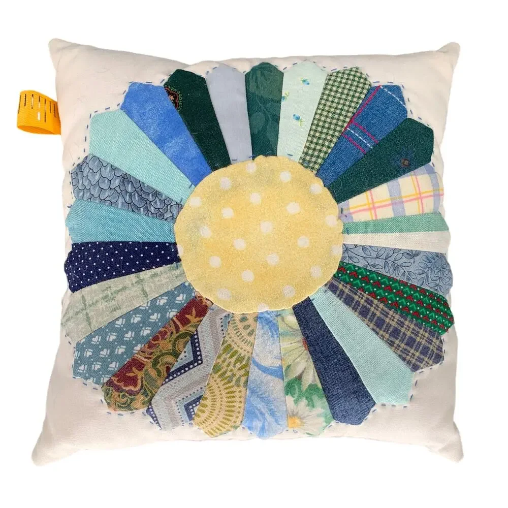 Handmade Pillow Quilted Small 8